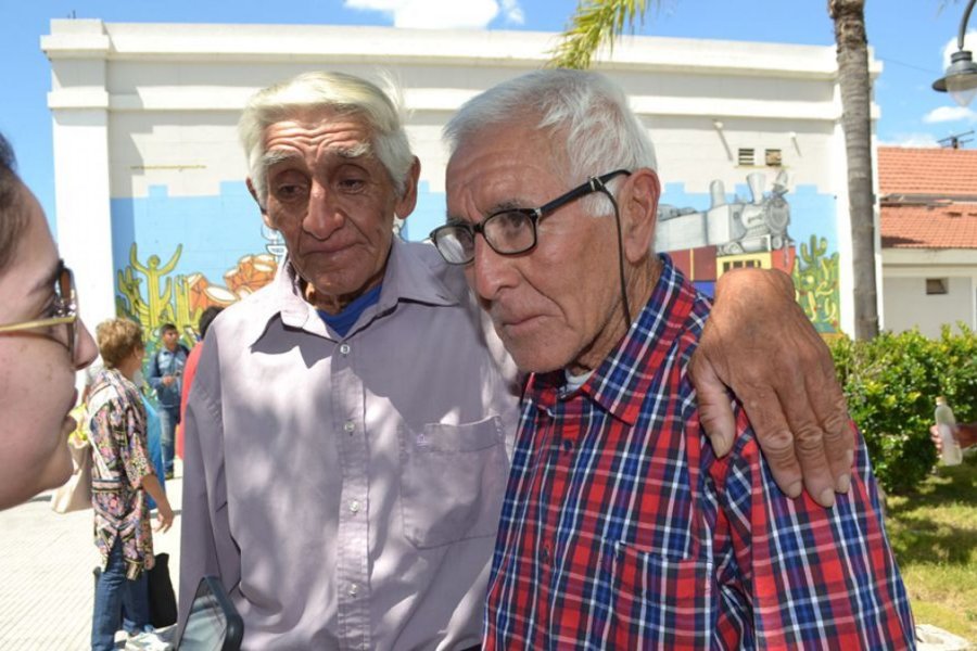 Ramón Gerez se reencontró con su hermano Héctor. Ramón Gerez se reencontró con su hermano Héctor.