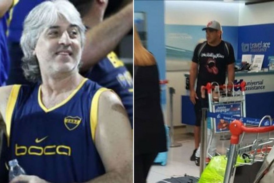 Maxi Mazzaro (derecha) fue deportado, y haría lo mismo con el jefe de La Doce. Maxi Mazzaro (derecha) fue deportado, y haría lo mismo con el jefe de La Doce.