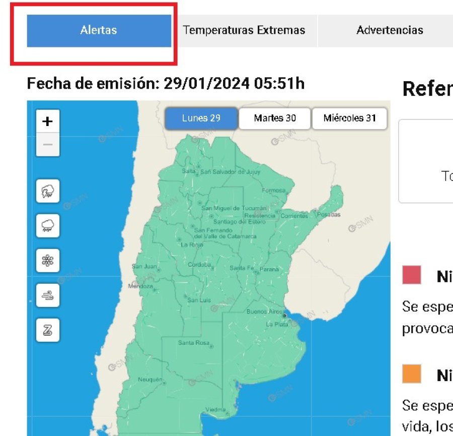 No había