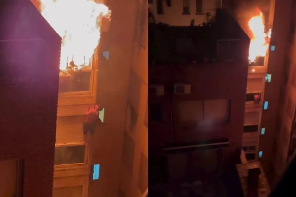 En un feroz incendio en un edificio de Córdoba murió un estudiante de 18 años