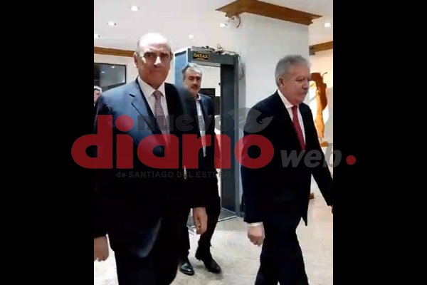Guillermo Francos llegó a Casa de Gobierno para reunirse con Gerardo Zamora