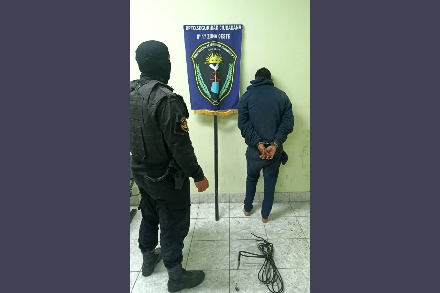 Fue alojado en la Comisaría Comunitaria 59. Fue alojado en la Comisaría Comunitaria 59.