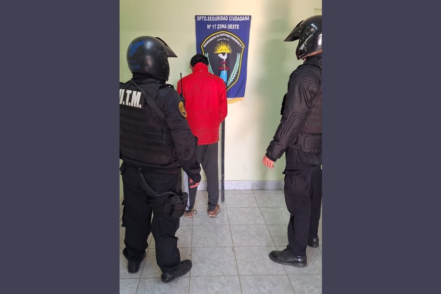 Fue alojado en sede policial Fue alojado en sede policial
