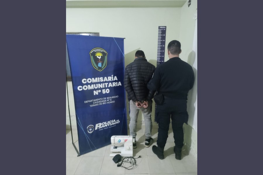 El sujeto fue alojado en sede policial. El sujeto fue alojado en sede policial.