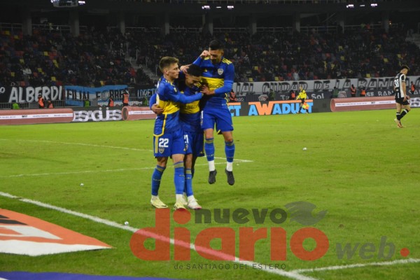 Boca Juniors doblegó a Central  y le ganó 4 a 2 en el Estadio Único Madre de Ciudades
