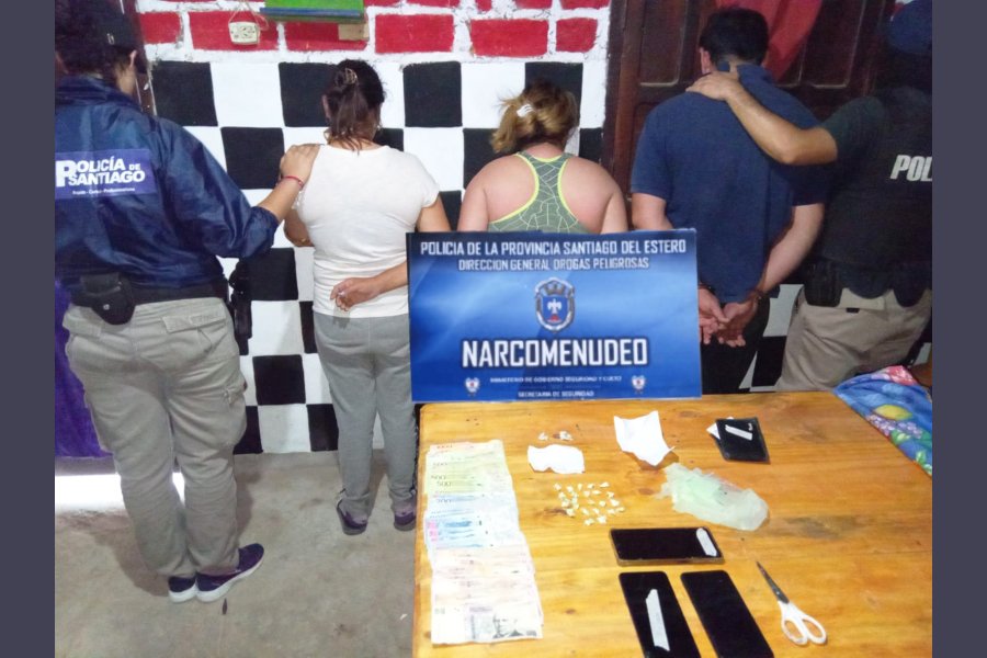 Tenían cocaína para la comercialización al menudeo Tenían cocaína para la comercialización al menudeo