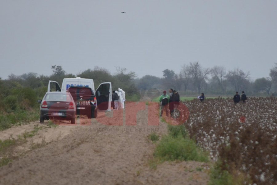 Las autoridades trabajaban en el lugar.