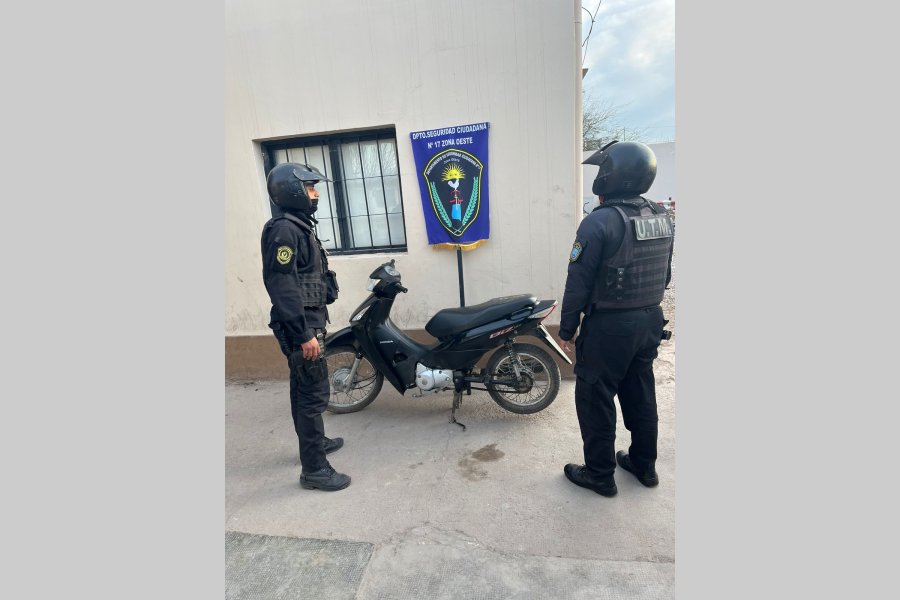 Se recuperó el rodado robado. Se recuperó el rodado robado.