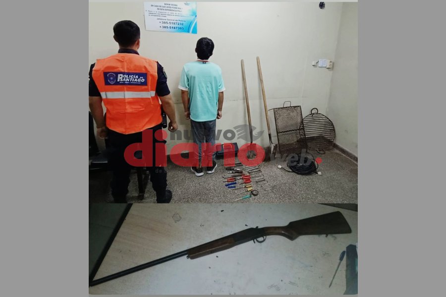 Fue alojado en sede policial. Fue alojado en sede policial.