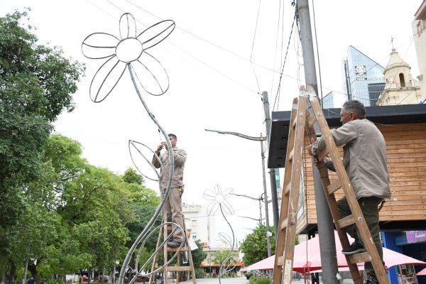 La Municipalidad prepara la tradicional iluminación ornamental navideña en la ciudad