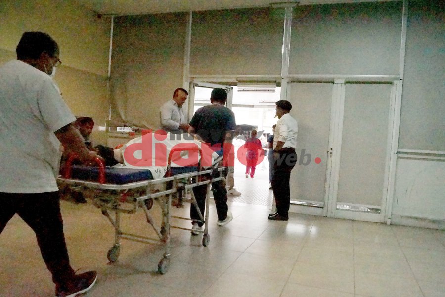 Fue asistido en el hospital Regional. Fue asistido en el hospital Regional.