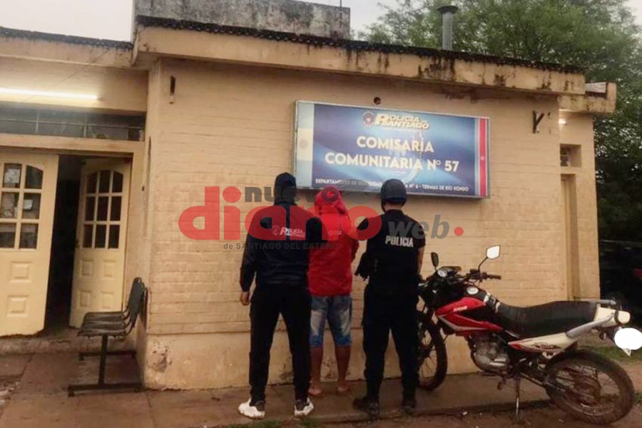 Fue alojado en sede policial. Fue alojado en sede policial.