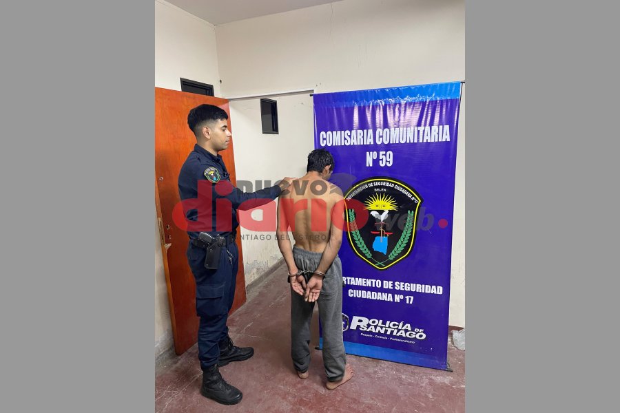 Fue alojado en la Comisaría Comunitaria 59. Fue alojado en la Comisaría Comunitaria 59.