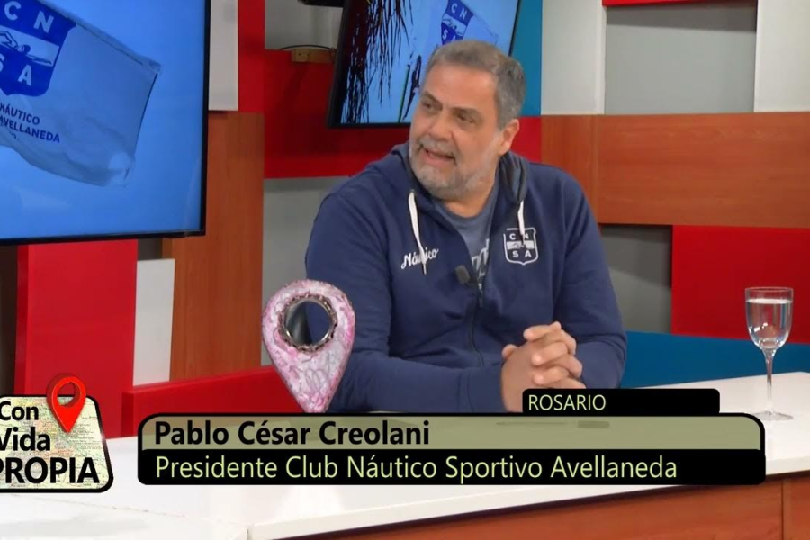 Pablo Creolani, el presidente del Club Náutico Spo Pablo Creolani, el presidente del Club Náutico Spo