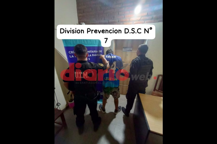Fue alojado en sede policial. Fue alojado en sede policial.