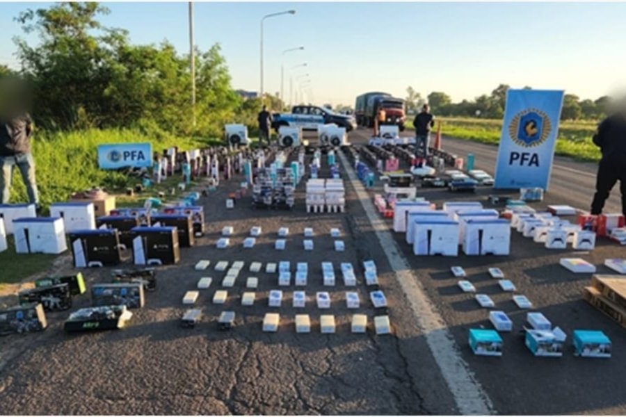 Se investiga el destino final de la mercadería. Se investiga el destino final de la mercadería.