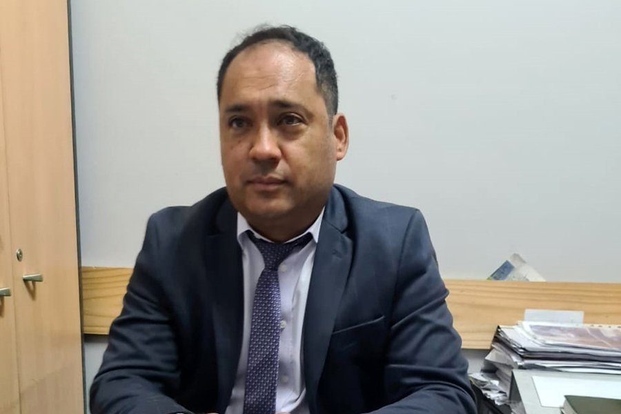 Dr. Diego Díaz, abogado defensor de un acusado. Dr. Diego Díaz, abogado defensor de un acusado.