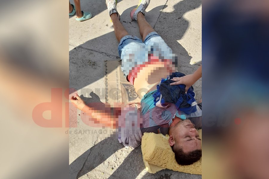 El herido. El herido.