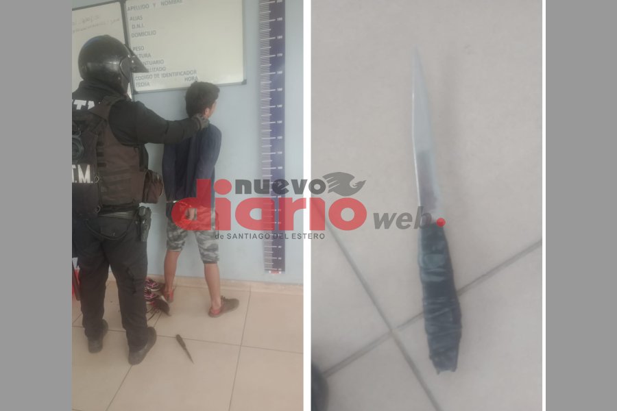 Se le secuestró elementos y fue apresado. Se le secuestró elementos y fue apresado.