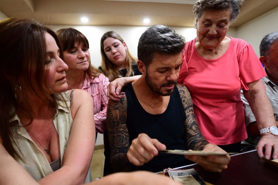 Marcelo junto a su tía en 2018 Marcelo junto a su tía en 2018