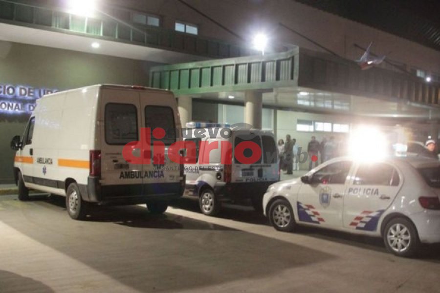 El lesionado fue hospitalizado de urgencia El lesionado fue hospitalizado de urgencia