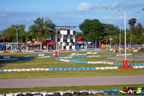 Todo listo para la tercera fecha del campeonato santiagueño de karting