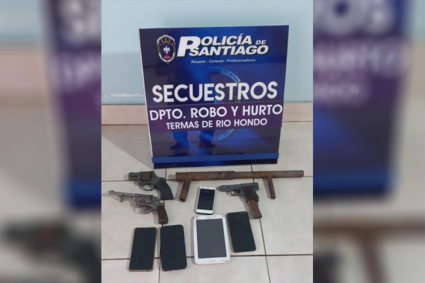 Buscaban una bicicleta robada y encontraron un arsenal en Las Termas