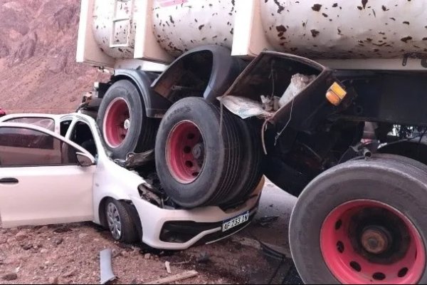 Dos muertos en un triple choque fatal en la zona cordillerana de Mendoza