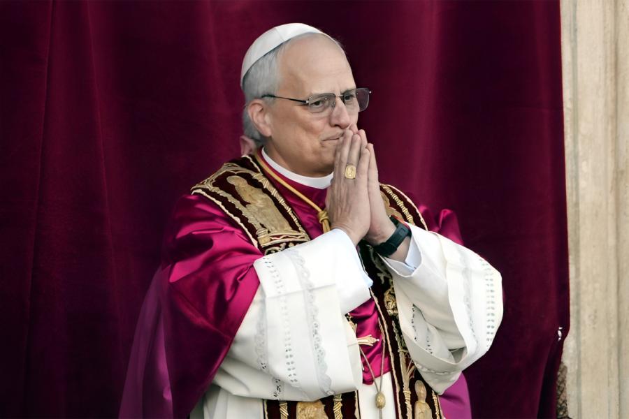 El papa León XIV. El papa León XIV.