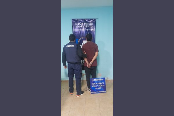 Cae un prófugo con pedido de captura por robo calificado