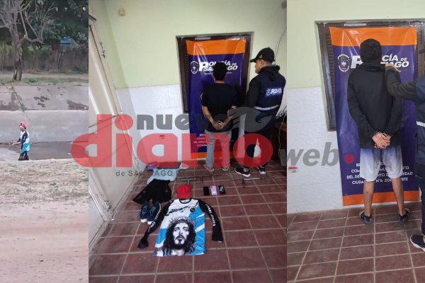 Importante operativo en La Banda: detienen a sospechosos y secuestran armas caseras tras un violento enfrentamiento entre bandas