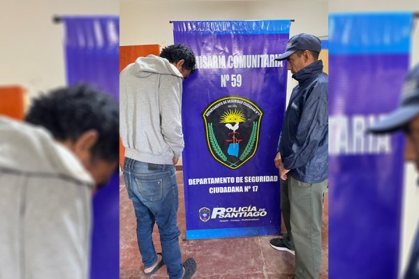 Fue detenido por robo agravado y resistencia, y terminó atacando a los policías