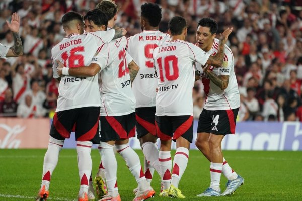 Paliza monumental: River goleó 6-2 a Independiente del Valle