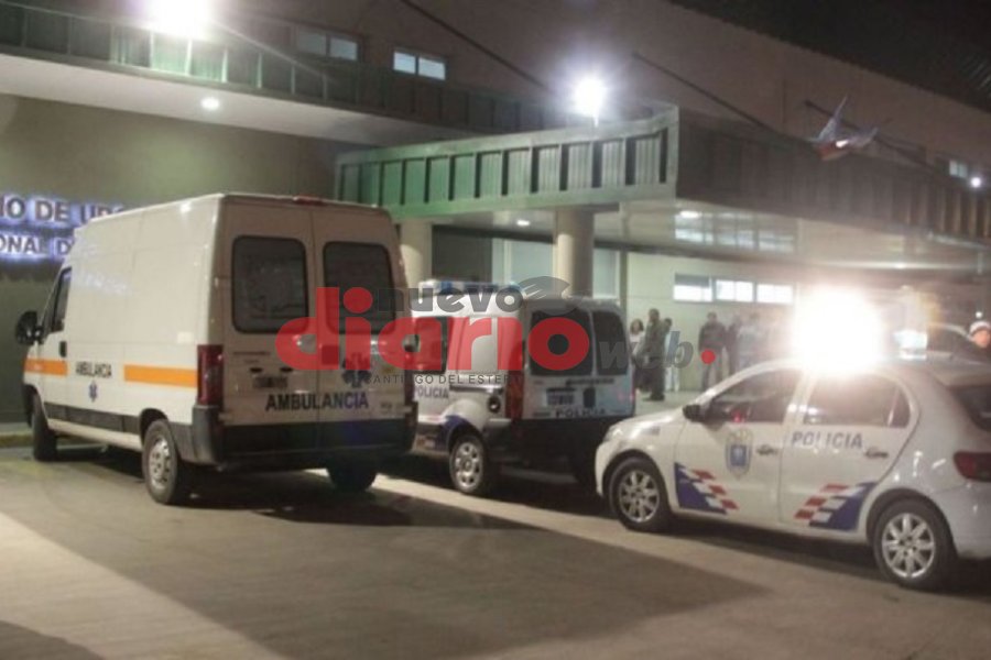 La víctima fue hospitalizada de urgencia La víctima fue hospitalizada de urgencia