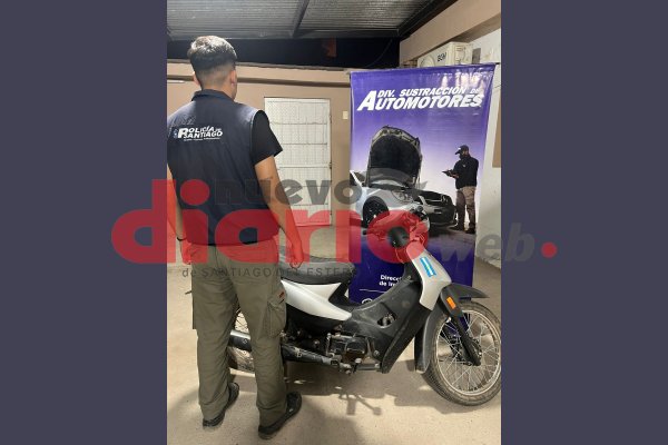 Recuperaron una moto tras una denuncia y la ayuda de las redes sociales