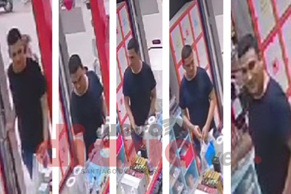 Escrachan a ladrón que entró a un negocio céntrico y sustrajo un kit de maquillaje