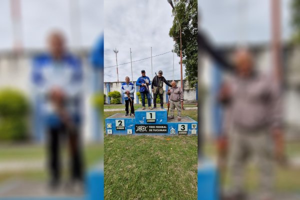 Primer puesto para Roque Abondandolo en el social del Tiro Federal en Túcuman