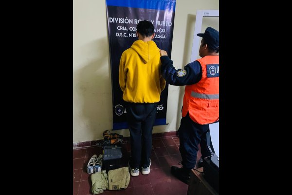 Cayó por un robo y hallaron marihuana en su domicilio