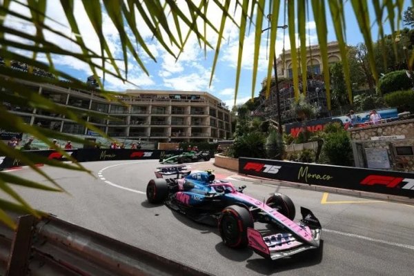 Franco Colapinto terminó penúltimo en la primera práctica en el GP de Mónaco