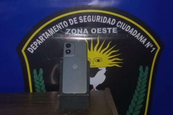 Tras rastreo por geolocalización, recuperan celular hurtado en el barrio Juan Felipe Ibarra