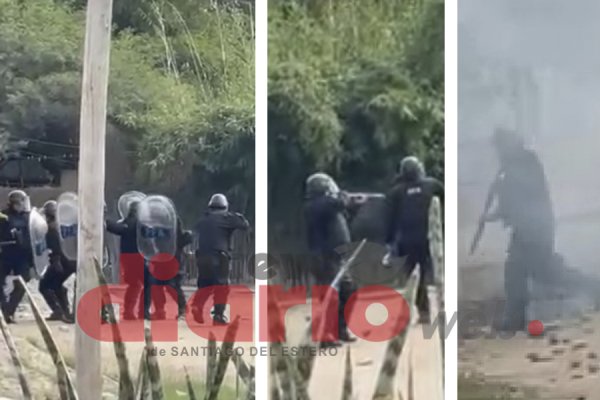 Tiros, corridas y pedradas: así fue el allanamiento antidrogas en Bº Río Dulce