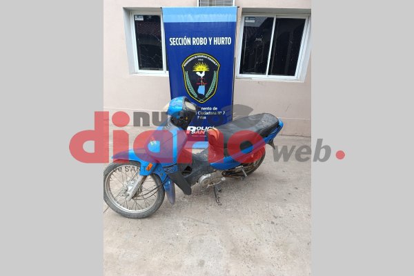 Recuperan una moto desaparecida durante un evento en el Club Central Córdoba
