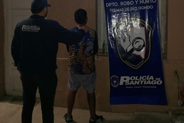 Detienen en Las Termas a un prófugo de la justicia con pedido de captura por robo