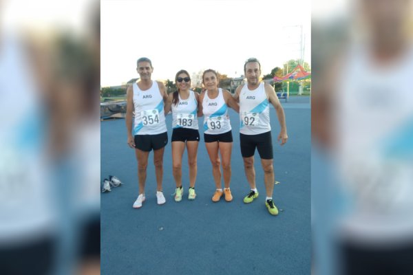 El atletismo máster argentino suma un nuevo hito con sello santiagueño