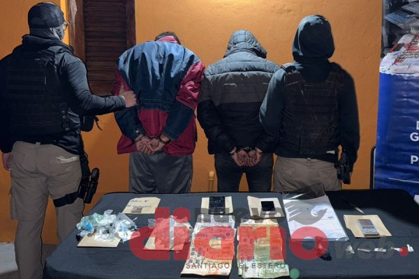 Detuvieron a dos 