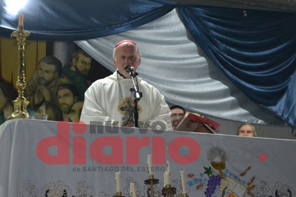 Mailín: con Bokalic, se vive hoy la misa central y procesión en honor al Cristo Forastero