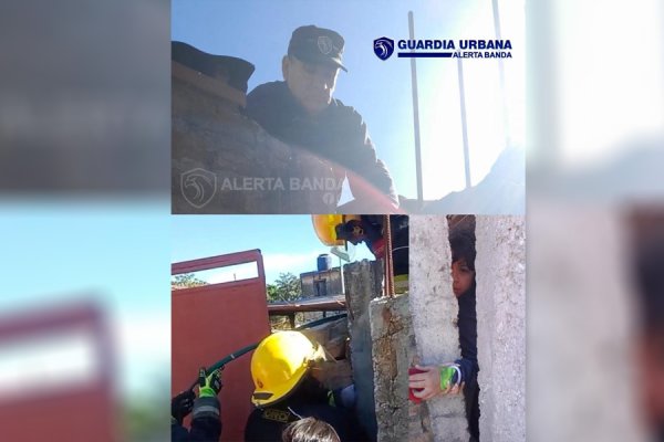 Rápida intervención permitió el rescate de una niña de 10 años en La Banda