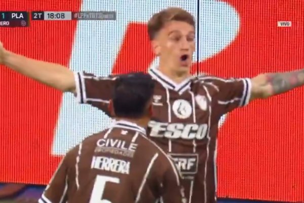 VIDEO| El golazo de Guido Mainero que le dio el título a Platense en la final del Torneo Apertura