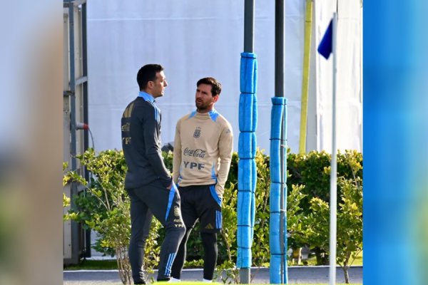 Sin Messi, la Selección confirmó el equipo titular vs. Chile