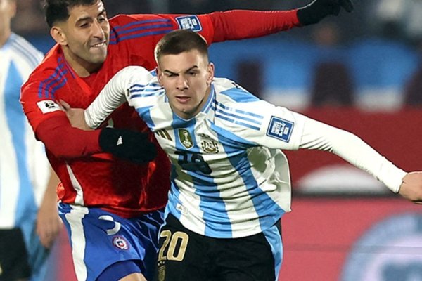 Mastantuono debutó en la Selección y rompió un récord histórico